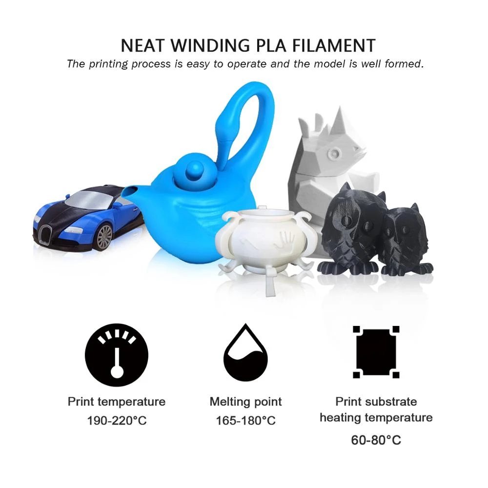 Нить для 3d печати Enotepad PLA PLUS 1 75 мм кг многоцветная на выбор|Материалы 3D-печати| |