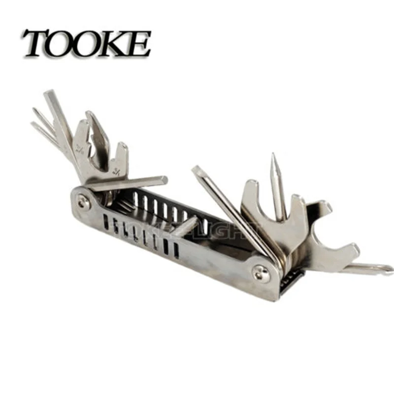 다이빙 장비 수리 도구 미니 접이식 스쿠버 다이버 다이빙 BCD 기어 유지 보수 도구 렌치 스크루 드라이버 멀티 도구 키트 세트