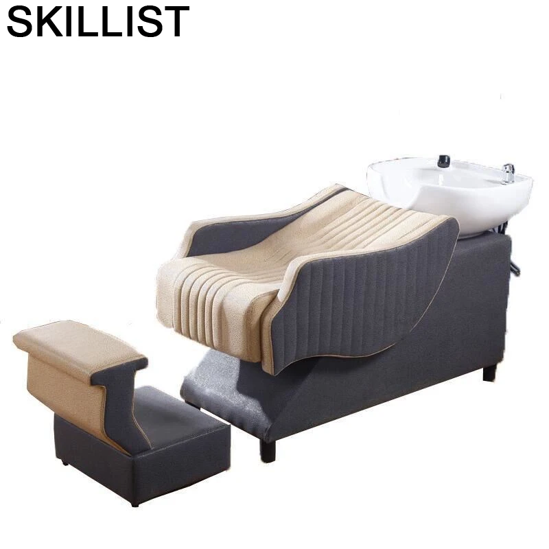 

Silla Barber Shop Hairdresser For Beauty Makeup De Cabeleireiro Bed Hair Salon Furniture Cadeira Maquiagem Shampoo Chair