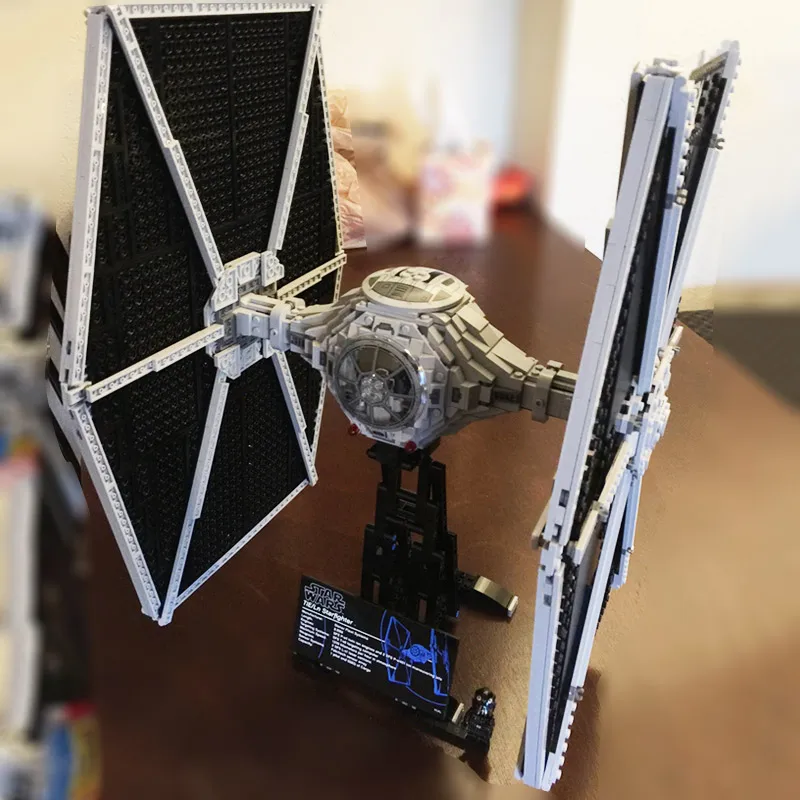 05036 Звездные войны TIE Fighter строительные блоки 1685 шт кирпичи Рождественский детский подарок совместим с 75095