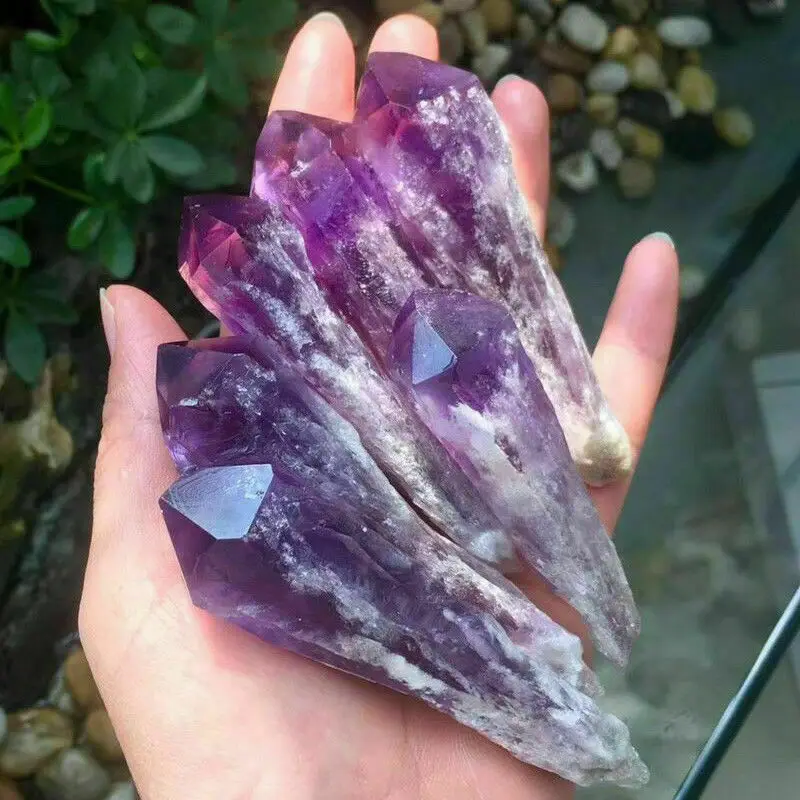 

2020 HOT Selling Dropship Natural Raw Amethyst Quartz Geode Druzy Crystal Cluster Healing Specimen Decor High Quality