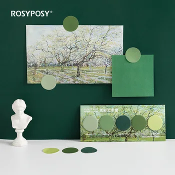 

Color Art Museum Small series Cute round Decoration Memo Pad Planner Scrapbooking Stationery Japanese Diary Stickers