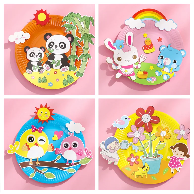 https://ae01.alicdn.com/kf/H3b7369eca3d54f8a93ff91702ccd62b24/4Pcs-Lot-Creative-Children-Paper-Plate-Painting-Kindergarten-Paste-Material-Set-Christmas-Halloween-Toy-DIY-Craft.jpg