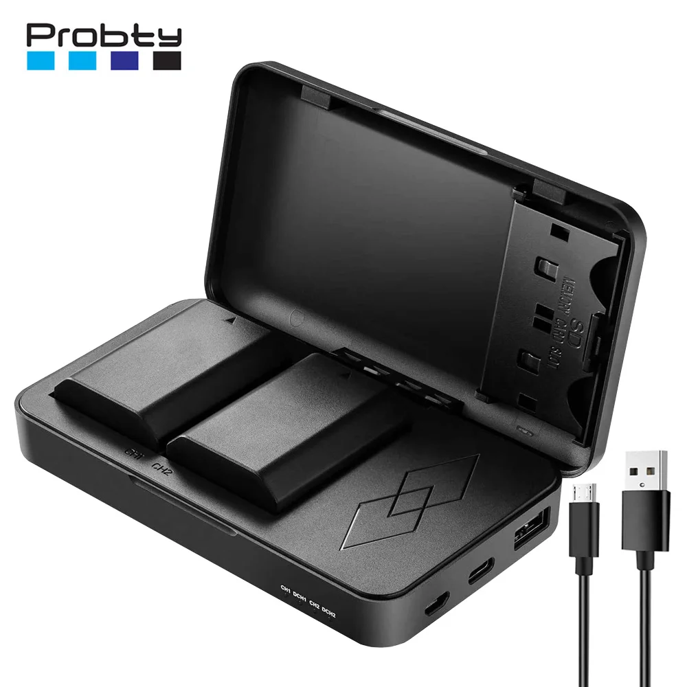 Batteria 2600Mah Np-Fz100 Npfz100 Np Fz100 Con Custodia Per Caricabatterie Per Sony A6700, Bc-Qz1, Sony A9, A7R Iii, A7 Iii,A6600