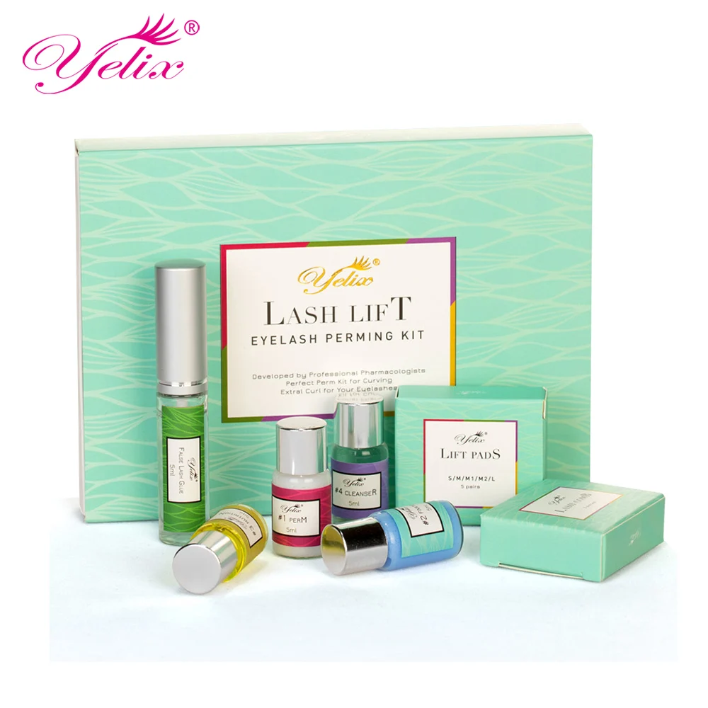 

Yelix Professional Lash Lift Kit Gentle Ingredient permanent eyelash lifting silicone pads tools For eyelashes Perming Curling