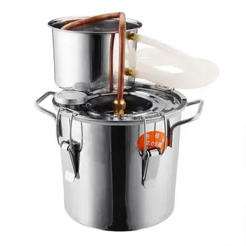 

6L Distiller Wine Alcohol Water Distiller Alcohol DIY Brewing Kit Home Distiller Copper Distiller Equipment Stainless Copper