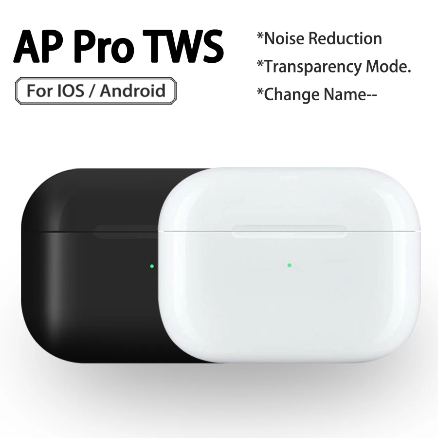 

2020 Best Sale! AP PRO TWS Noise Reduction + Rename + GPS Positioning Bluetooth 5.0 wireless Stereo Earphone Air 3 Pro 1:1 Size