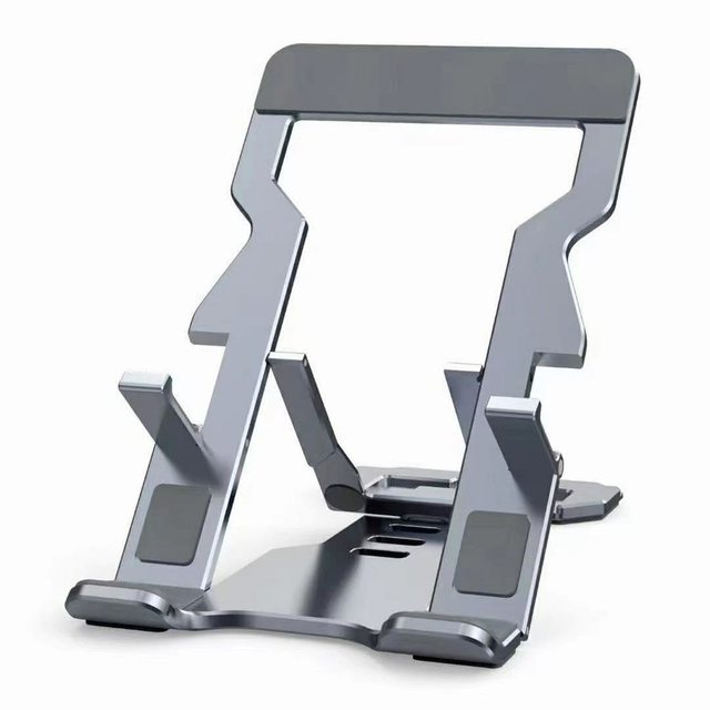Table Phone Stand Phone Holder Bracket Ultra-thin &amp; Angle Adjustable Aluminum Alloy Cradle Dock For IPads Smart Phone