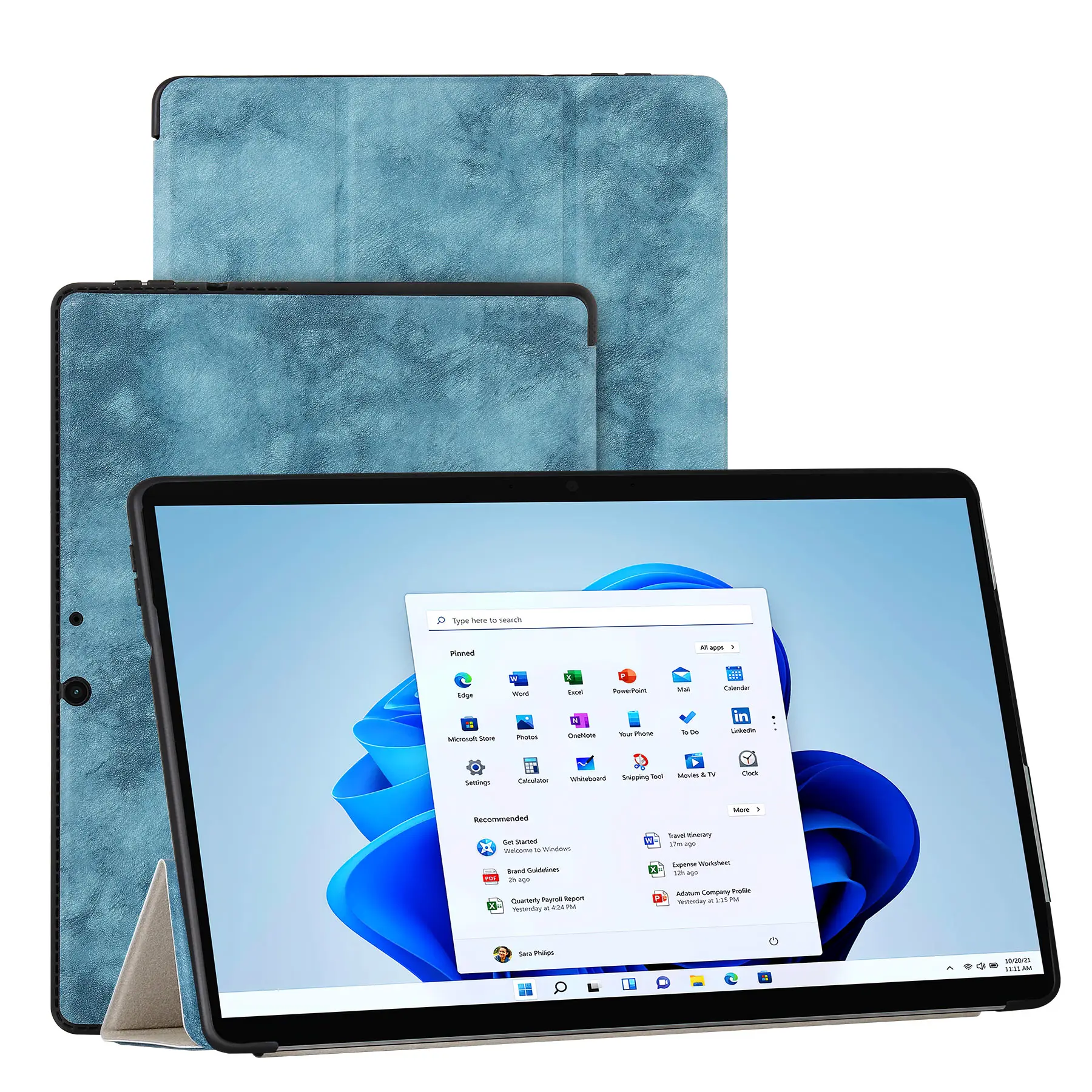 Case For Microsoft Surface Pro 8 Pu Leather Shockproof Protective Cover For Surface Pro 813 Inch Www Publicayo Com