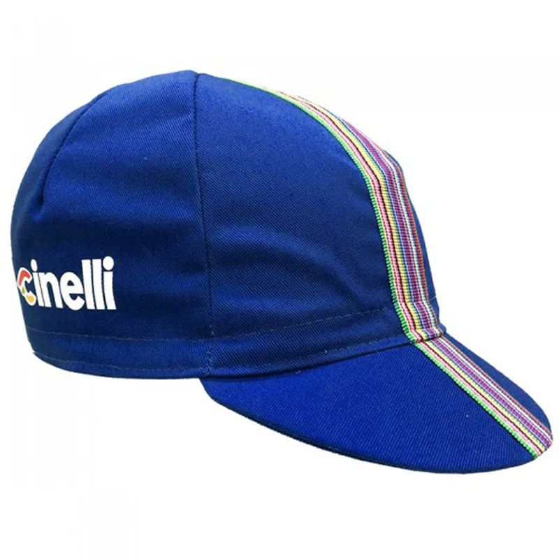 New Classical Blue Colors Lines Cycling Caps Man And Woman Gorra Ciclismo Orolling | Спорт и развлечения