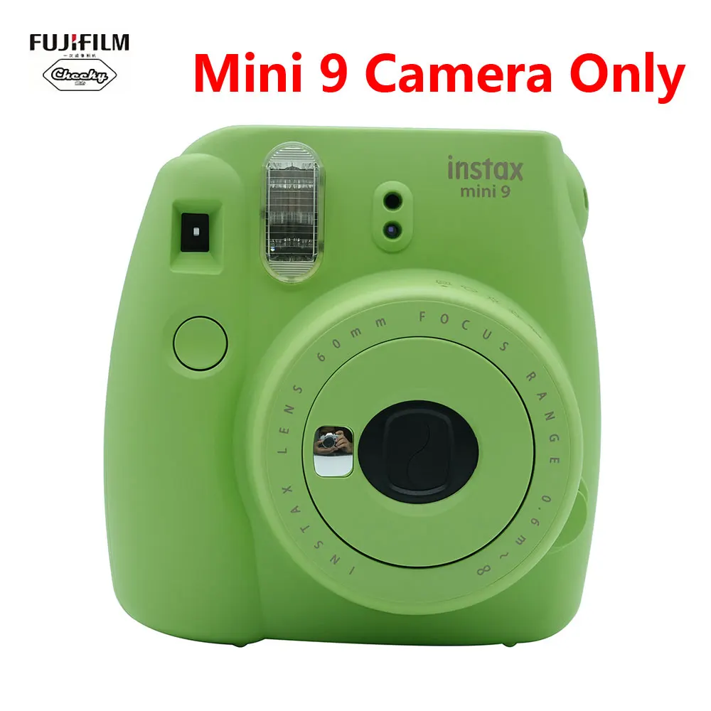 Mini 9 Green Детский Рождественский подарок Fujifilm Instax Mini7C 9 камера Instax+ 50 листов Fujifilm Instax Mini 9 пленочная фотобумага Instax Cam - Цвет: Mini 9 Green