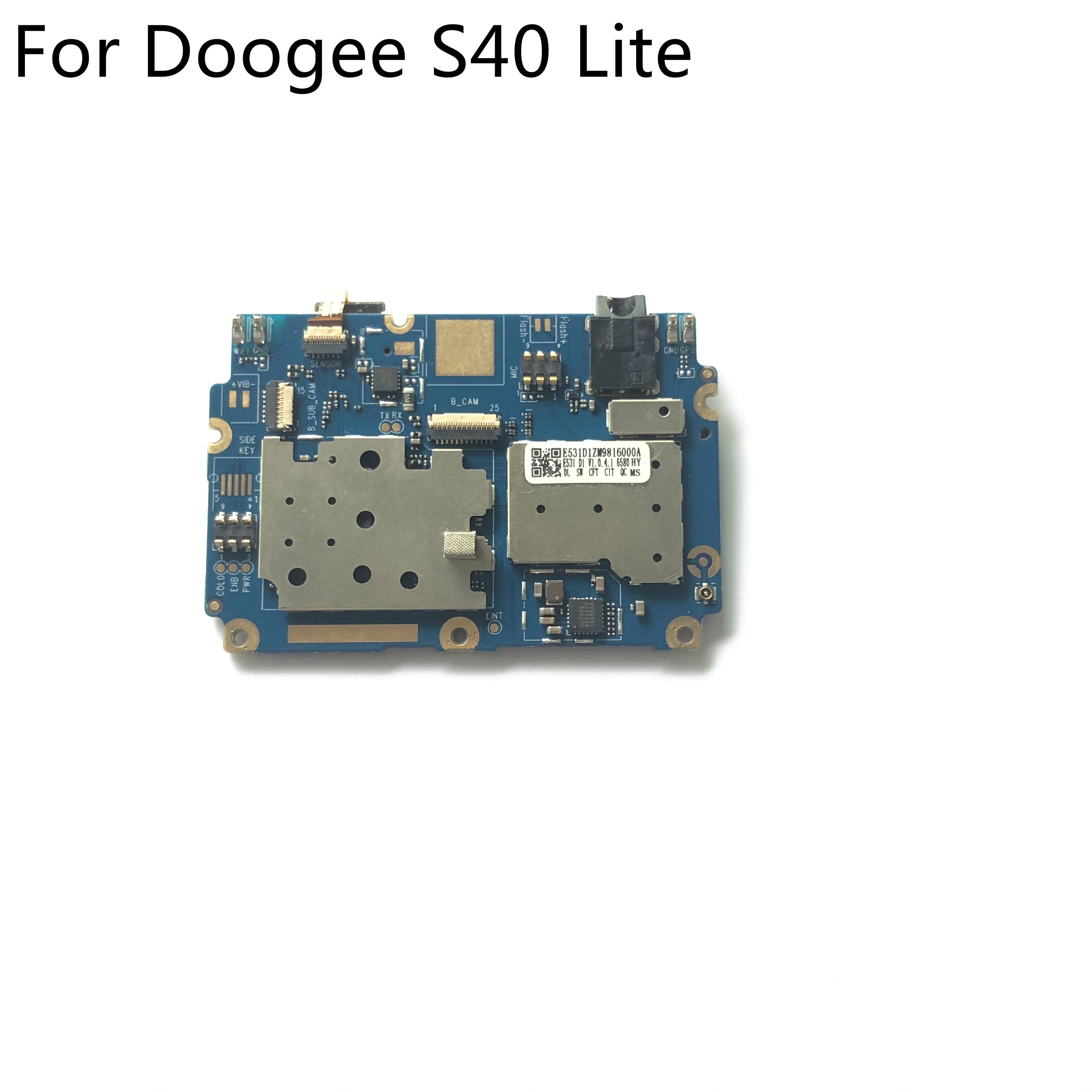 DOOGEE S40 Lite Used Mainboard 2G RAM+16G ROM Motherboard For MTK6580 Quad Core 5.5&quot 960X480 Free Shipping | Мобильные телефоны