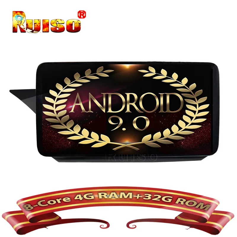 Ruiso 4 Гб + 32 ГБ для Benz E Class W212 sedan E400 E500 E550 E63 AMG Android 9 0 автомобильный dvd плеер gps аудио