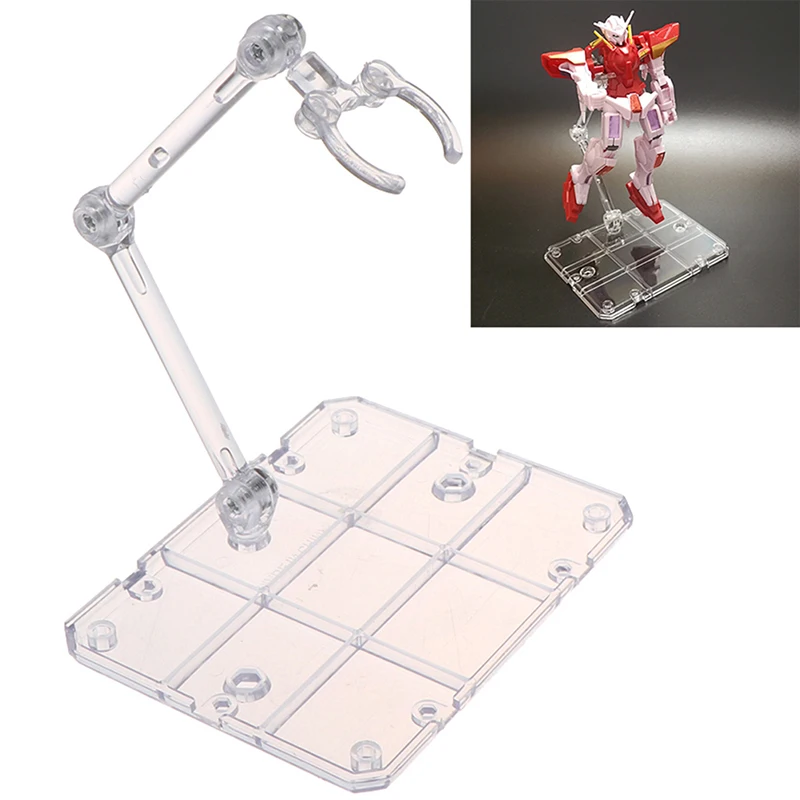 

1 Set Action Figure Base Suitable Display Stand Bracket For 1/144 HG/RG Gundam/Animation Cinema Game