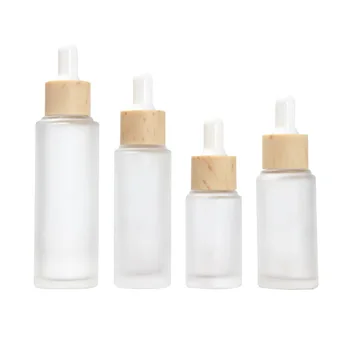 

Empty Lip Gloss Tubes Frosted Dropper Transparent Glass Aromatherapy Liquid For Essential Massage Oil Pipette Refillable Bottles