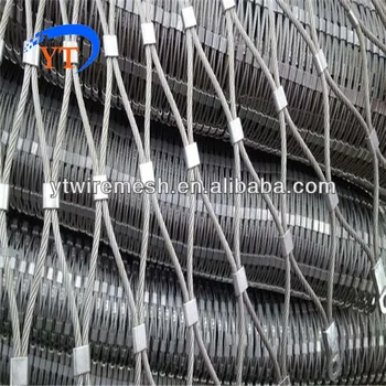 

stainless Steel Wire cable mesh for stair bridge protection balustrade and railing