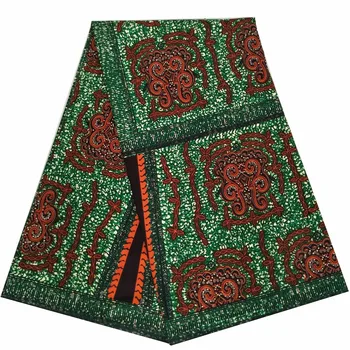 

Nigerian Dutch wax Ankara African wax prints fabric 2019 latest pure cotton printed pattern 6 yards