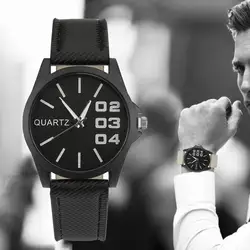 Мужские наручные часы Новый Ретро дизайн кожаный ремешок аналог, кварцевый сплав orologio uomo zegarek meski bransoleta erkek kol saati