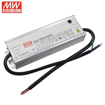 

MEAN WELL HLG-120H-C350A 215V~430V 350mA 150W LED Power Supply waterproof IP65 Current Adjustable Constant Current LED Driver