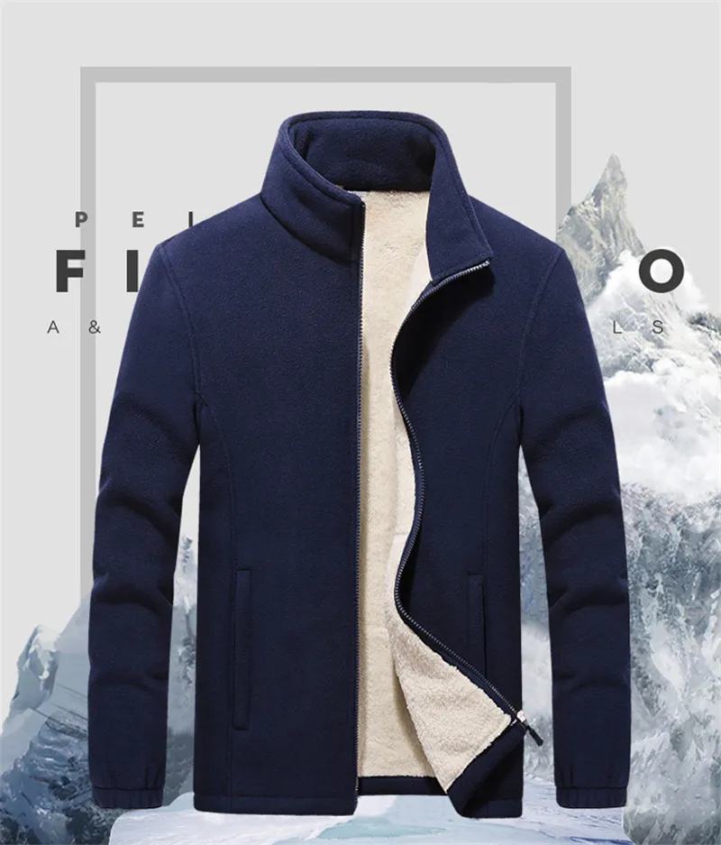 Jaqueta de lã Esportivas ao ar Tamanho Grande Cabolsas Inverno Quente Roupas Livre Caminhadas Acampamento Montanha Jaquetas Pesca Esqui Neve 9xl 3 High Quality Esporte e Lazer