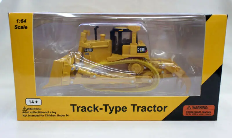 C-COOL Track-Type Tractor Engineering Vehicle Model 1:64 Scale Diecast Toy Gift C-COOL Track-Type Tractor Engineering Vehicle Model 1:64 Scale Diecast Toy Gift