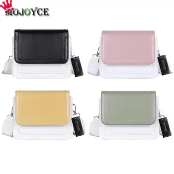 

Hit Color PU Leather Women Messenger Bag Flap Handbag Fashion Crossbody Bags for Women torebka