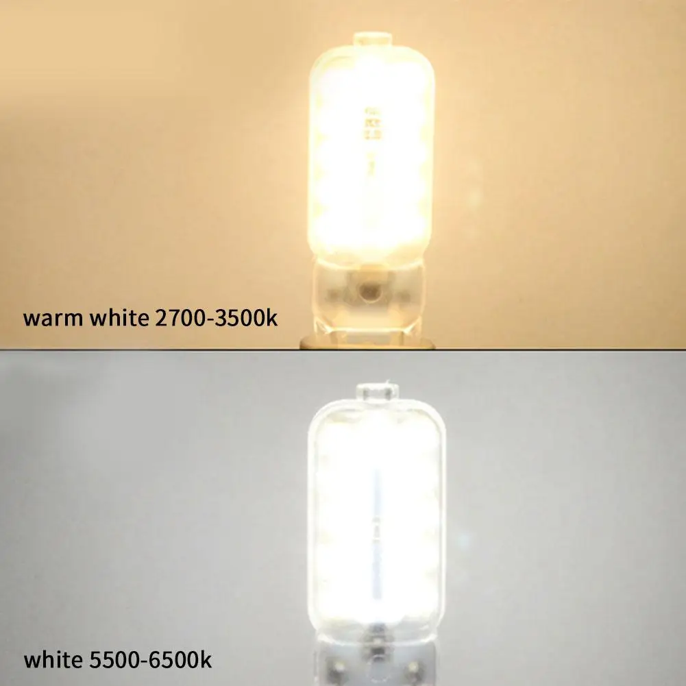 G9 светодиодный светильник 220 В диммируемая лампа SMD 2835 прожектор для хрустальной люстры замена 20-30 Вт 40-50 Вт галогенная лампа 360 градусов ОСВЕЩЕНИЕ