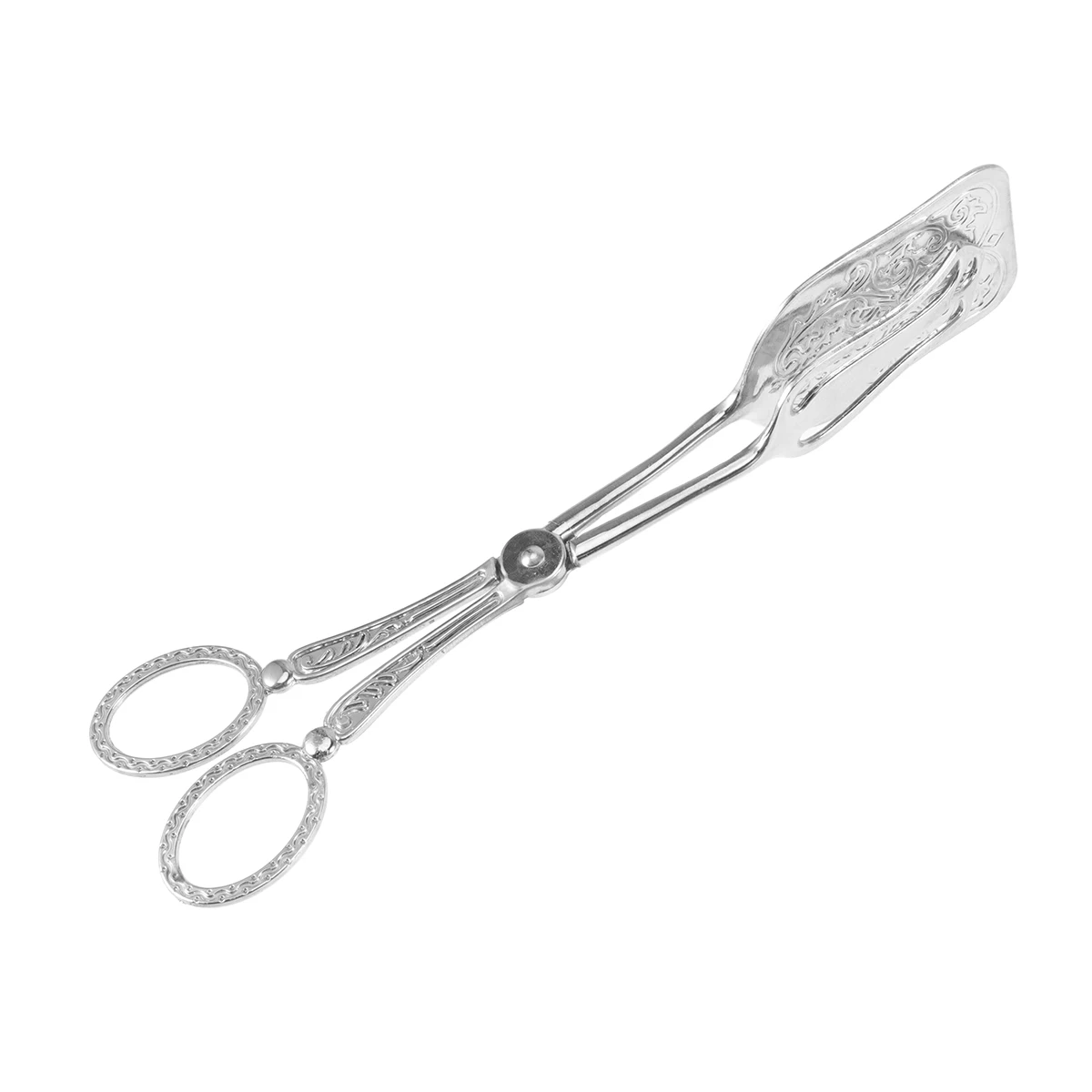 

1PC Retro Food Serving Tong Vintage Cake Kitchen Tong Vintage Retro Zinc Alloy Bread Cake Clip for Barbecue ( 3 styles )