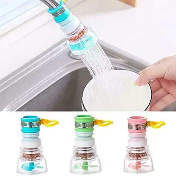 

Faucet filter movable kitchen faucet 360°rotatable faucet water saving filter extender sprayer tool filtro de agua для кухни 02*