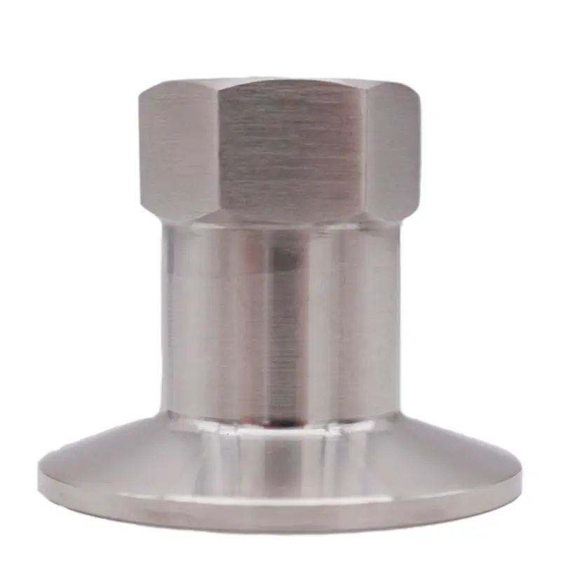 1.5" TC x 1/2" FPT, Stainless Steel 304, 3A Standard, Homebrew Clover Fitting