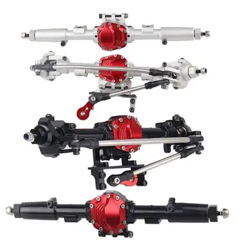 

Alloy Front Rear Straight Complete Axle for 1/10 RC Crawler Car Axial SCX10 II 90046 90047 Upgrade Parts RC Car Accessories