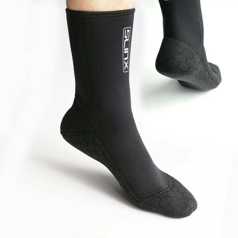 Diving elastic stockings cold-proof 3mm super elastic resistance resistance ankle abrasive ankle socks surfing snorkeling socks