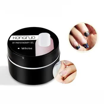 

Quick Extension UV Gel Set Clear White Pink Builder Nail Gel Polish For Nail Extensions Nail Forms Acrylic Art Salon Tool TSLM1