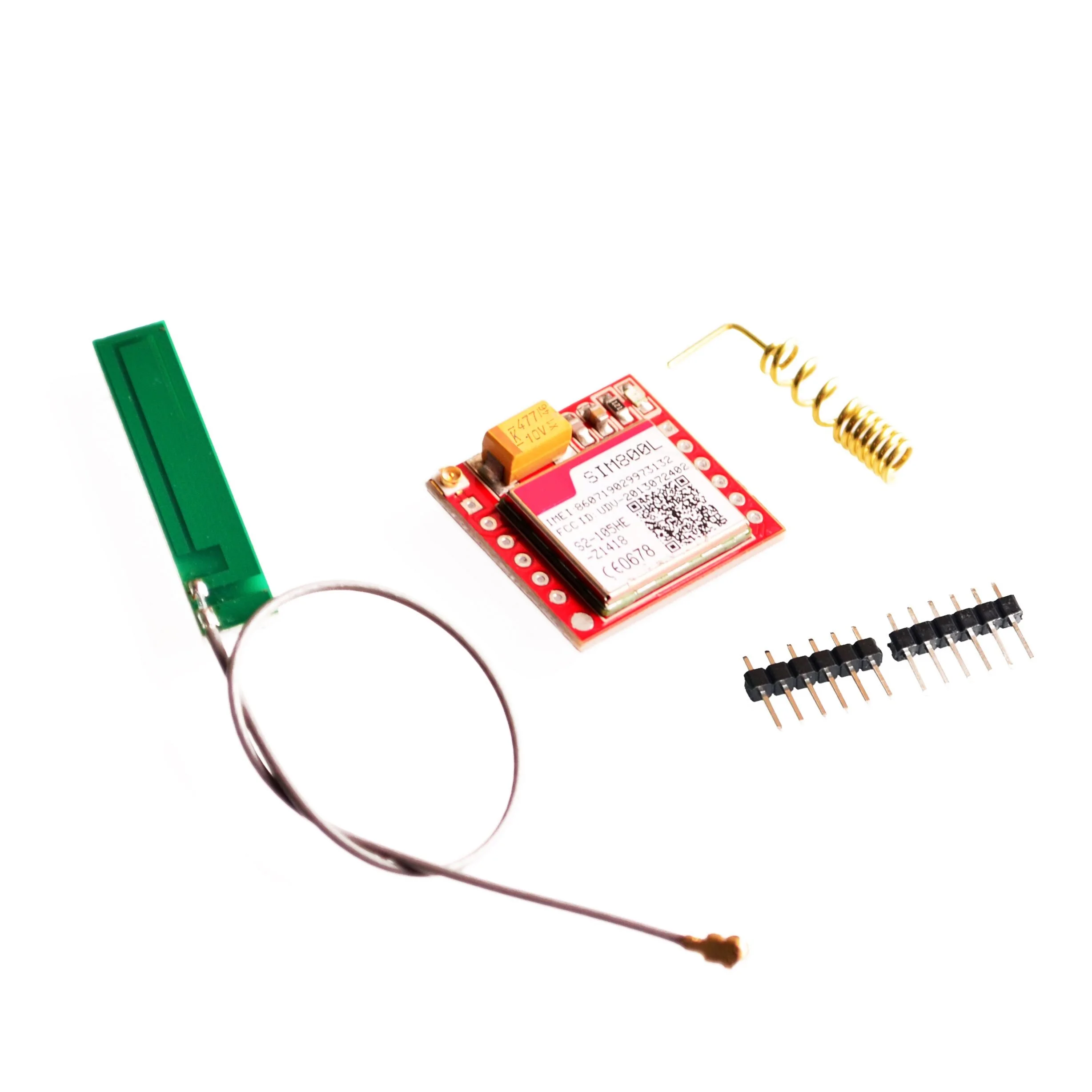 Smallest SIM800L GPRS GSM Module MicroSIM Card Core BOard Quad-band TTL Serial Port with the antenna