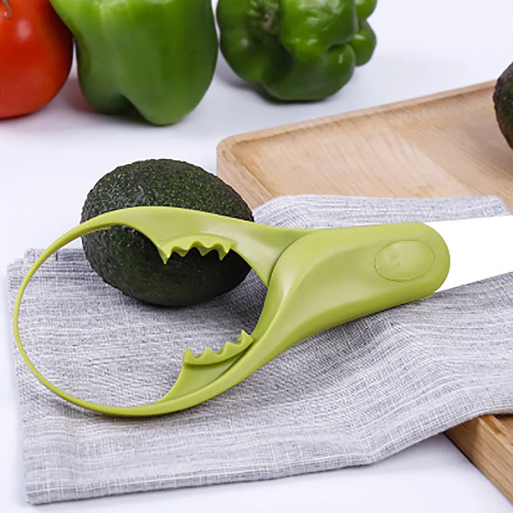 Многофункциональный из нержавеющей стали, открытые Avocado Core Remover простые ручные инструменты кухонные инструменты и гаджеты