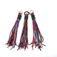 

High Quality Fashion Bag Accessories Luxury Brand Tassel Female Bag Decorations 2021 New Designer Hardware Anti-theft Keychain