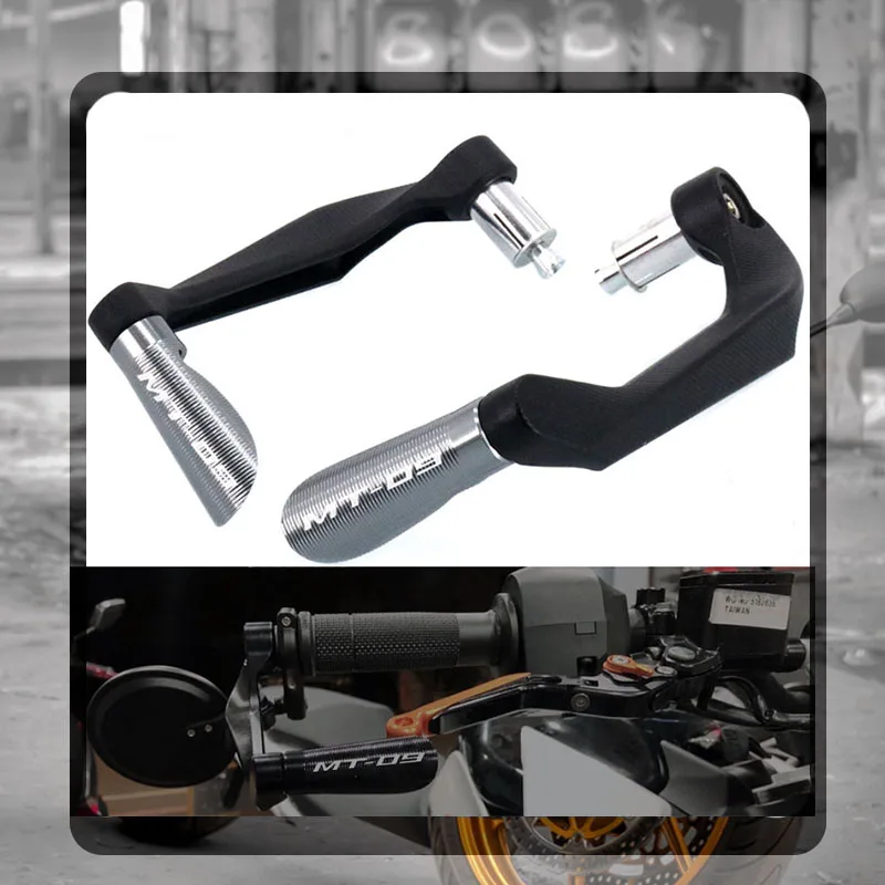 Motorcycle Handguards Handlebar Hand Guards Grips Bar Ends plug For YAMAHA MT-09 MT09 MT 09 Tracer FZ-09 FZ09 | Автомобили и
