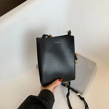 

NEW Casual Mini Bucket Bag for Women Brand Design Ladies Tote Crossbody Bag Fashion Simple Female Shoulder Messenger Bags Purses