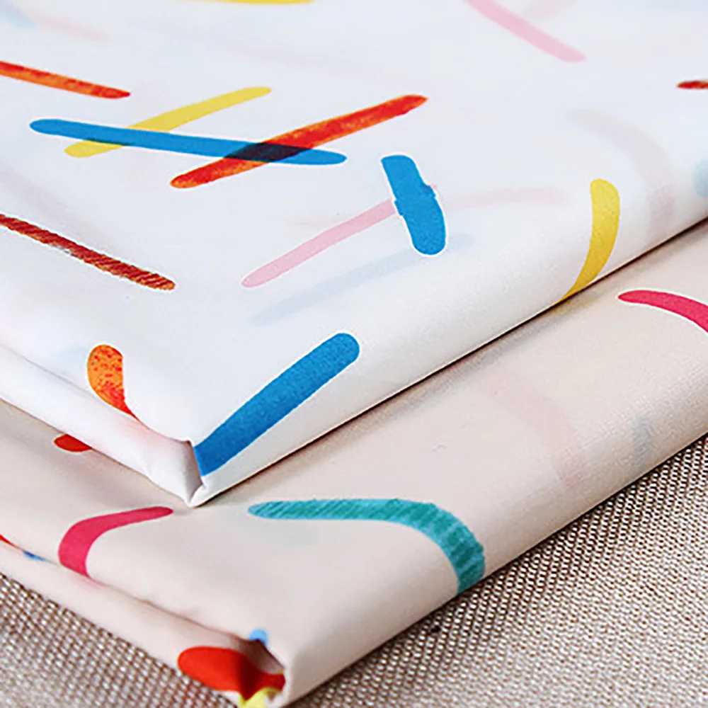 Lychee Life 50x140 см печатная ткань красочные ткани Ручное шитье для поделок одежда поставки украшения