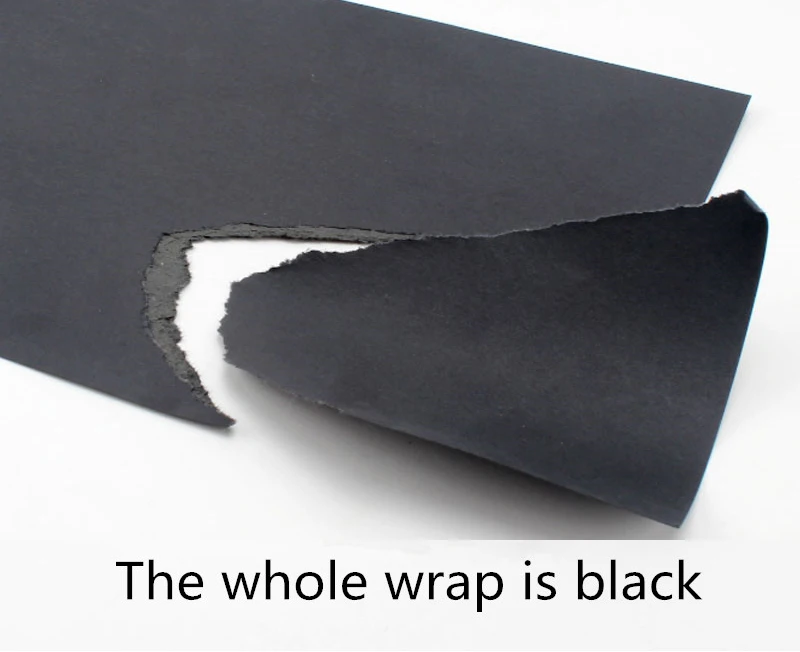 A3 Cardboard Sheet (297mm x 420mm x 1.5mm) - Kraft Black