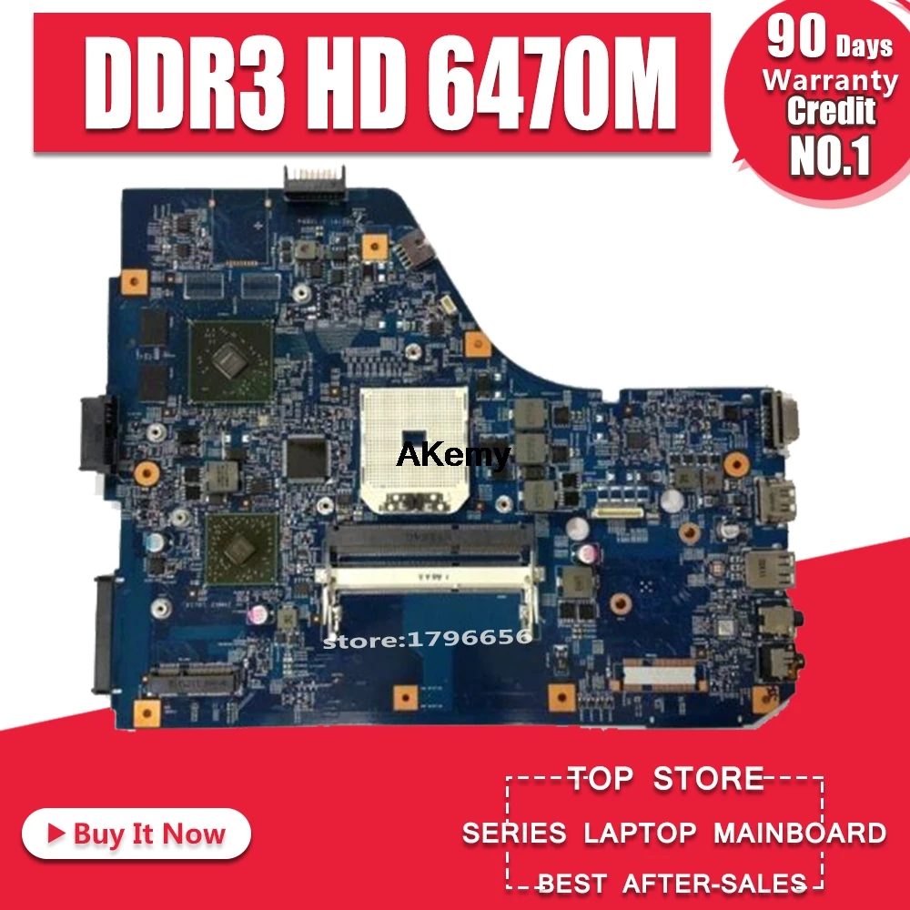 

For ACER aspire 5560 5560G Laptop motherboard 48.4M702.01M MB.RNX01001 JE50 SB MB Socket fs1 DDR3 ATI HD 6470M