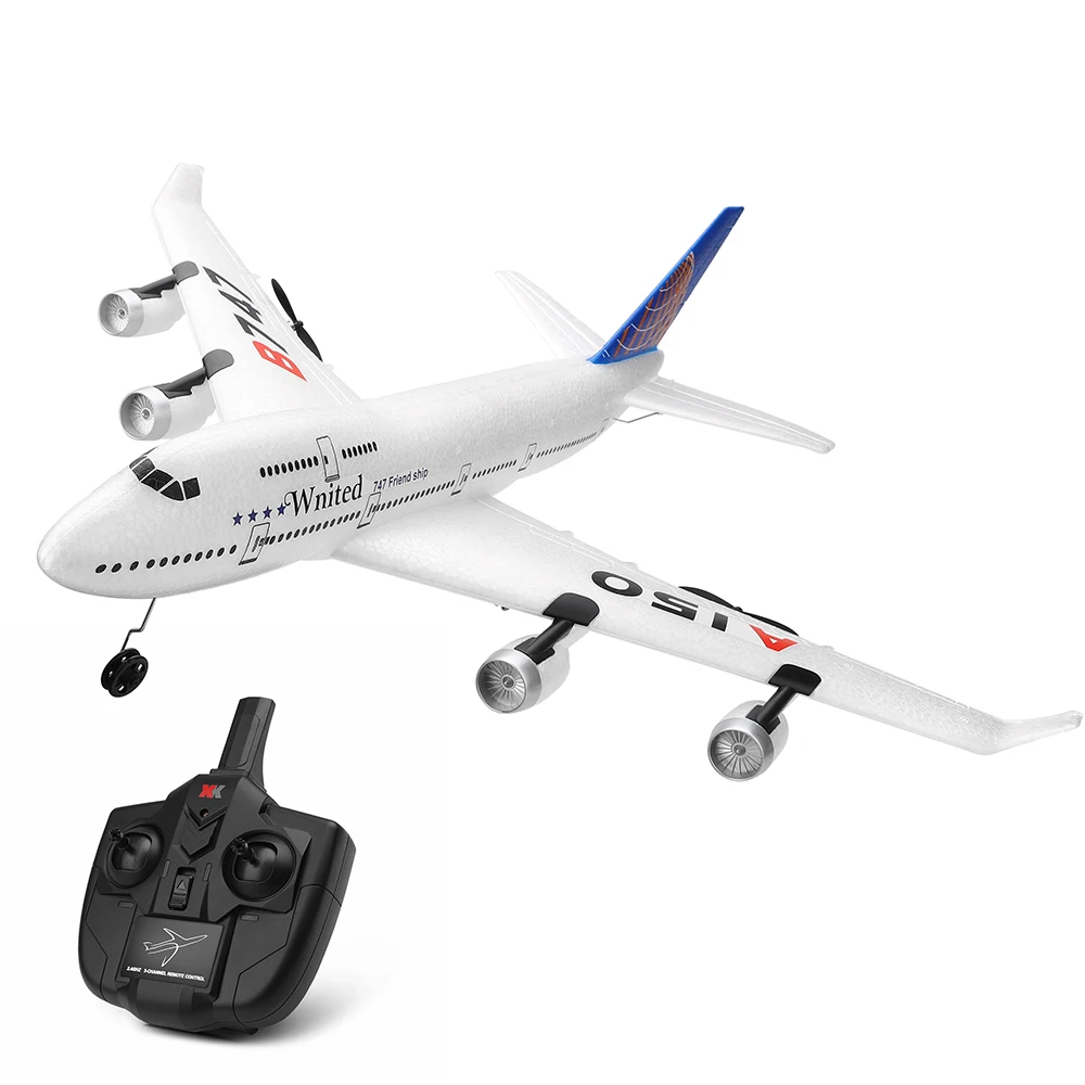 Original WLtoys A150 3CH RC Airplane Boeing B747 Model Fixed Wing EPP Remote Control Aircraft Toy XKA150-B747