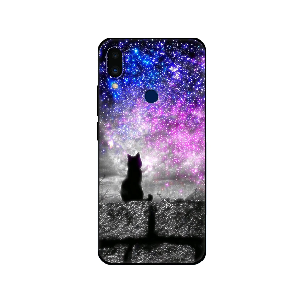 meizu back cover For Meizu Note 9 Cases Back Cover For Meizu Note9 Bumper MeizuNote9 Phone Case 6.2inch Soft Silicon black tpu case Cute cases for meizu black Cases For Meizu