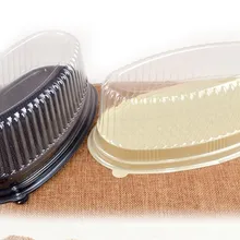 50 шт. упаковочные коробки для торта 4 дюймов 6 дюймов прозрачная коробка для торта для сыра мусс упаковочные коробки для торта