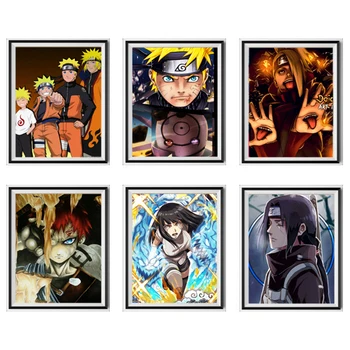 

Naruto Bortuo Manga Anime Deidara Itachi Hyuga Wall Art Print Decor,8 x 10 Inches,No Frame,Set of 6 Pieces