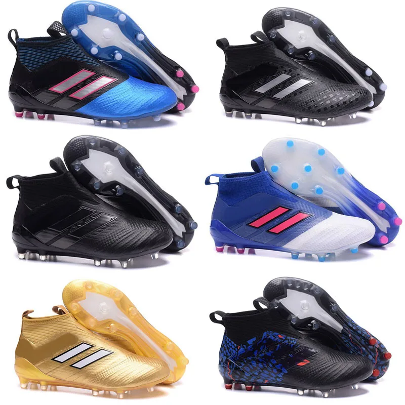 

Original 2020 ACE Tango 17 Purecontrol FG Indoor Men's Soccer Cleats Turf IN Shoes Football Boots Dragon Laceless Foot Shoes