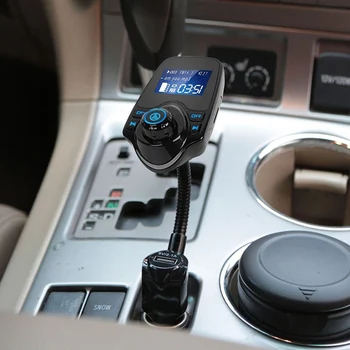 

1 Set Wireless In Car Bluetooth FM Transmitter MP3 Radio Adapter Car&USB Charger