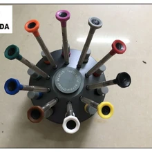 10 шт нержавеющая сталь резиновая головка противоскользящая плоская для часов отвёртка для ремонта часов