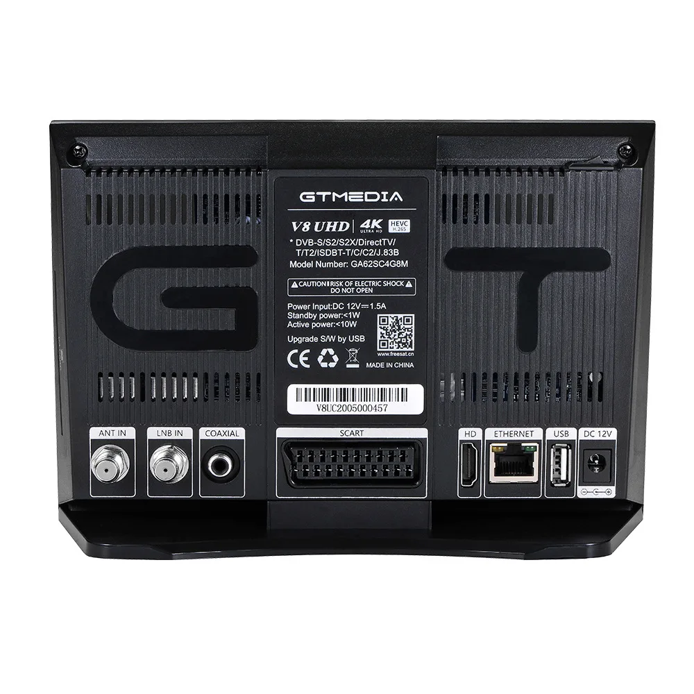 Спутниковый ресивер Gtmedia V8 UHD встроенный Wi Fi поддержка кабельный ТВ приставка с