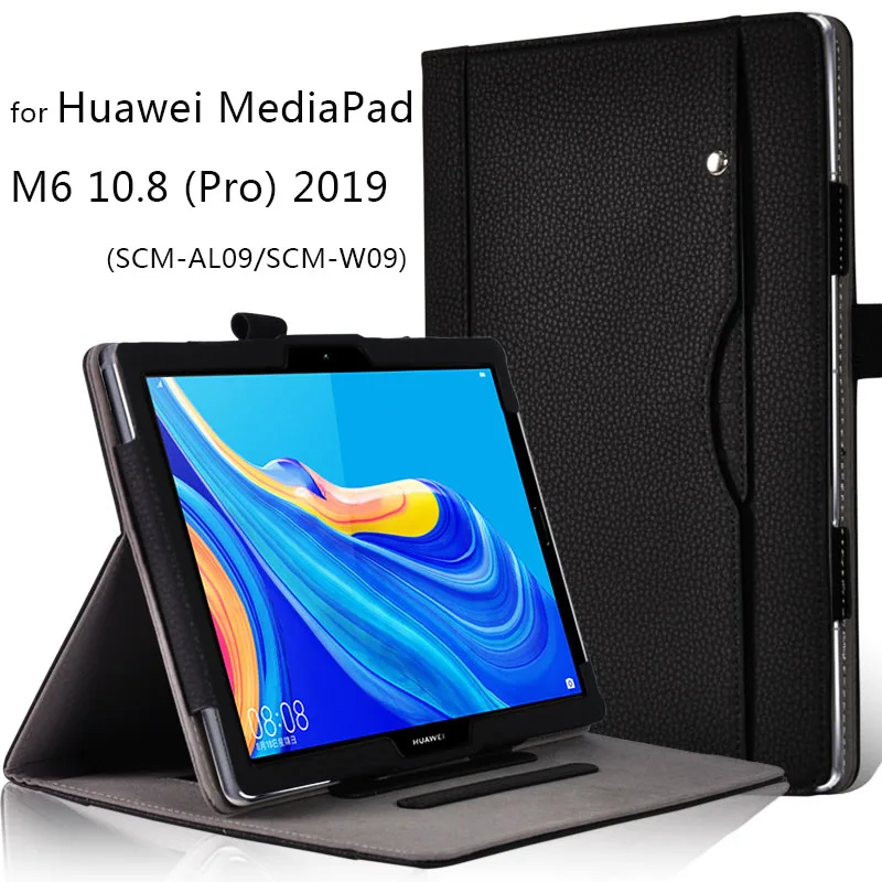 Для huawei MediaPad M6 10,8 чехол SCM-AL09/W09 роскошный Магнитный умный кожаный чехол для huawei MediaPad M6 10,8 Pro чехол